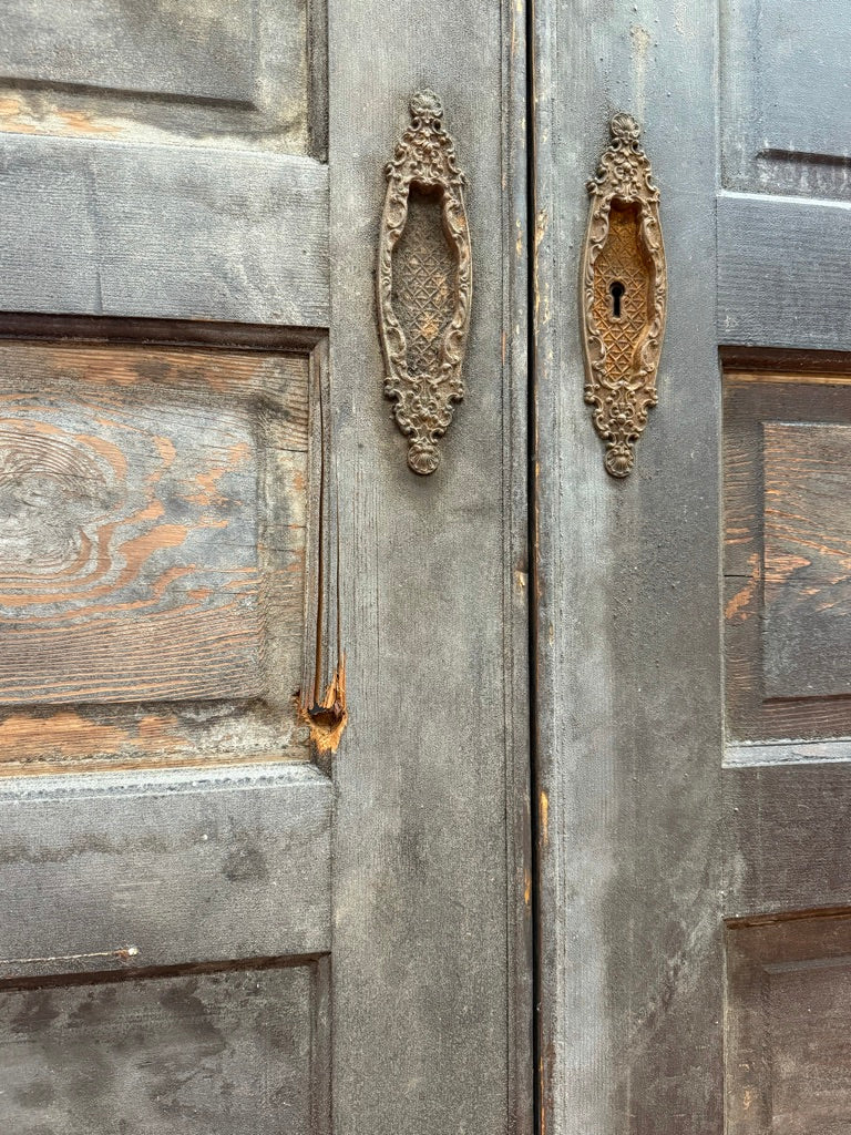 (PD-48) 5 Raised Panel Pocket Door Set