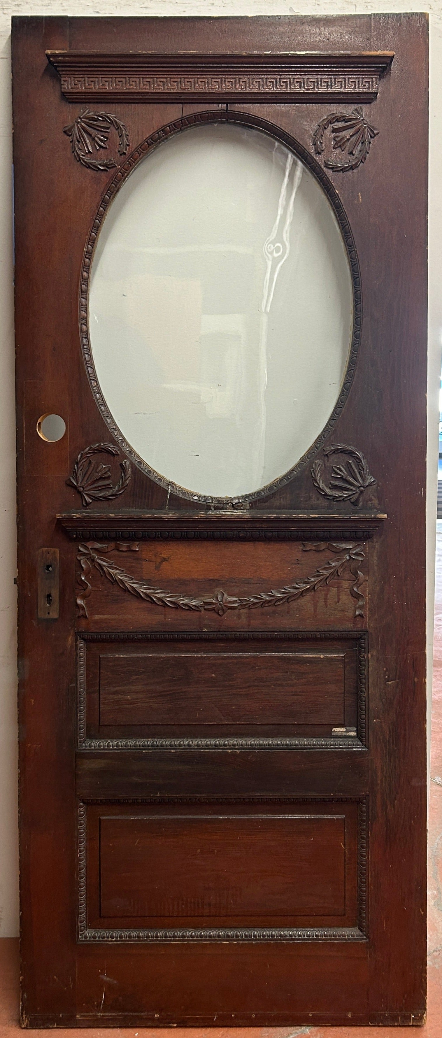 1-Light/ 2-Panel Back Door w/ Detailing (BD-272)