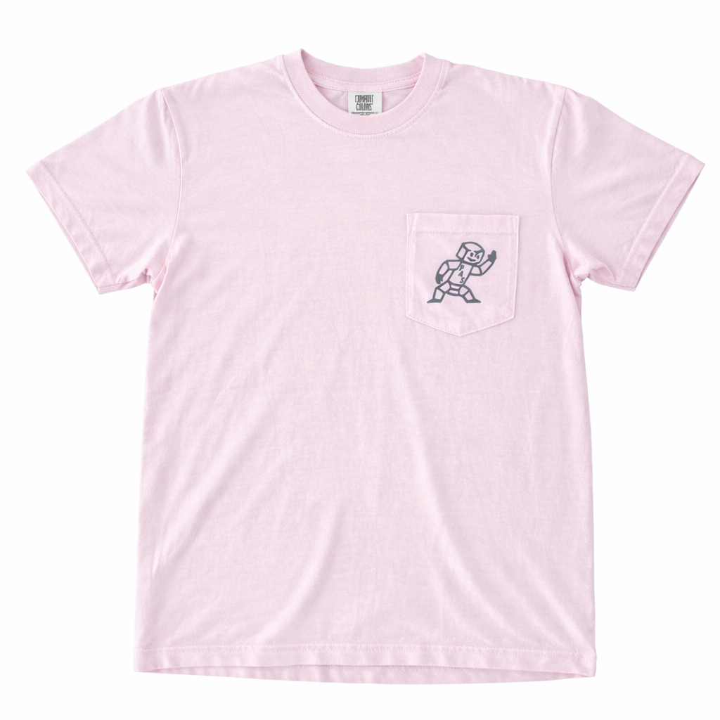 PAS - Pink Bolty Pocket Tee