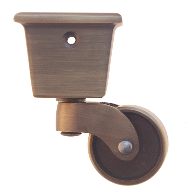 B&M square cup caster (BM 1389-AB)