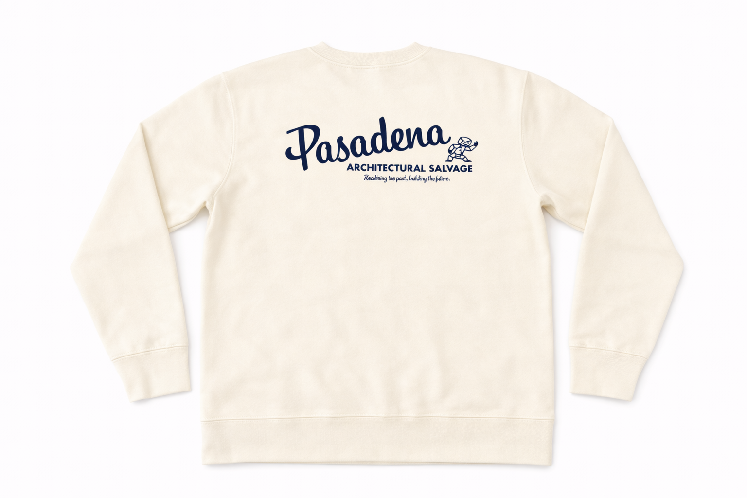 PAS Off-White Crewneck sweatshirt