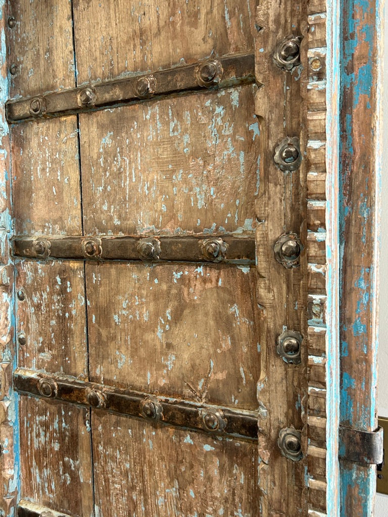 Lg. 'Wicket Gate' Door Pair w/ Metalwork (XD-35473)