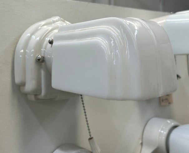 Porcelain Sconce Single w/ Shade (LT-872)