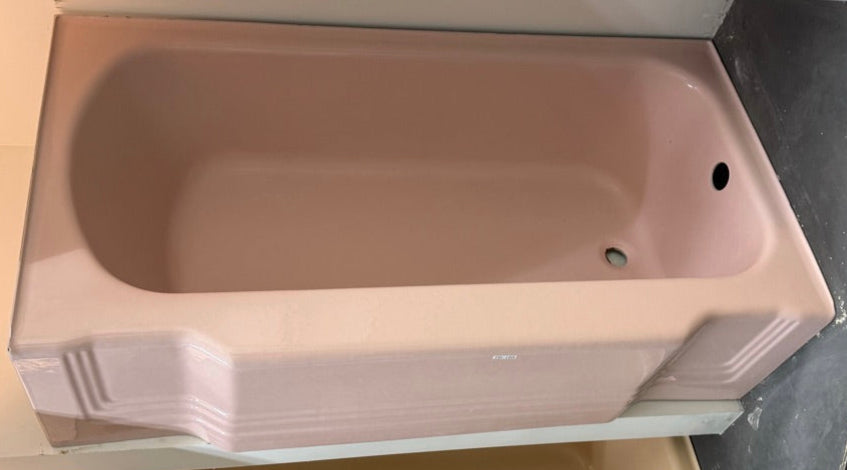 Am. Std. Alcove Bathtub, Corallin Pink (TB-168)
