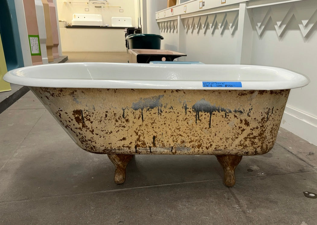 (TB-183) Clawfoot Tub