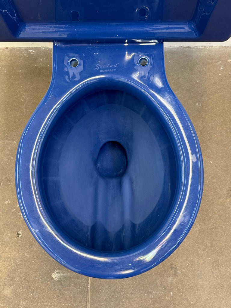 (WC-144) Dark Blue Toilet