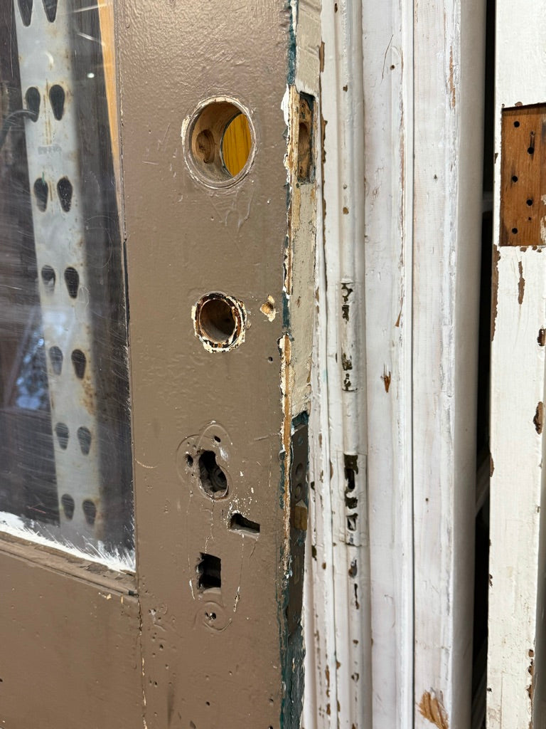 (ED-264) Arched Top Door with Plexi-Glass Panel