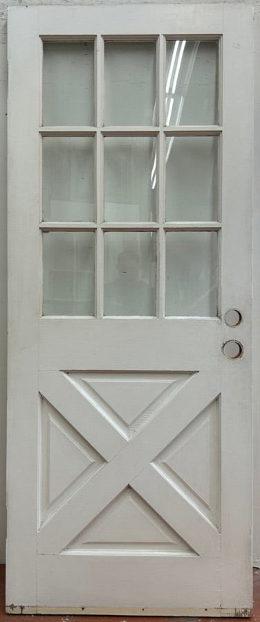 9-Light/ X-Panel Back Door (BD-379)