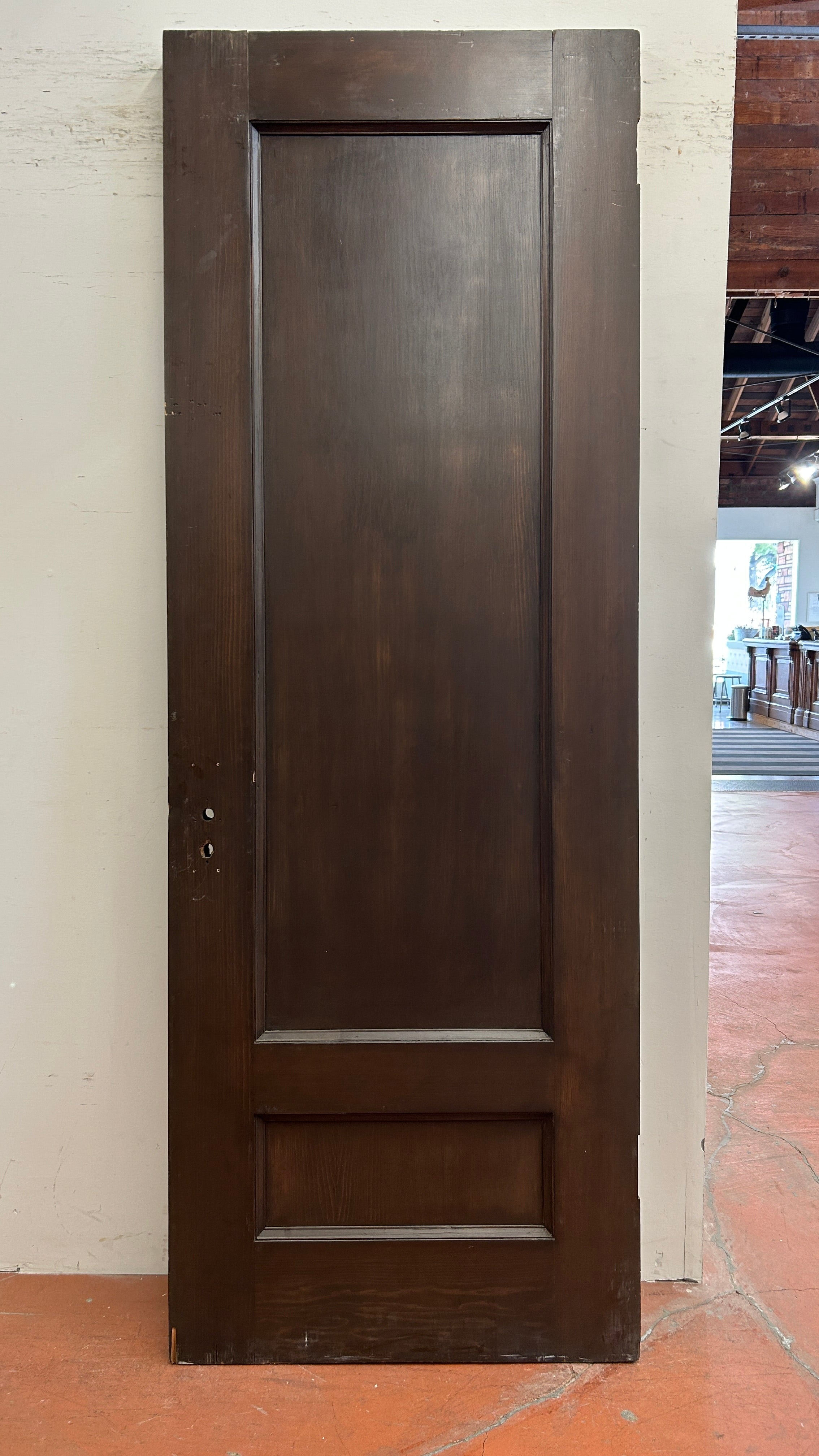 Entry Door with Two Flat Panels (ED-280)