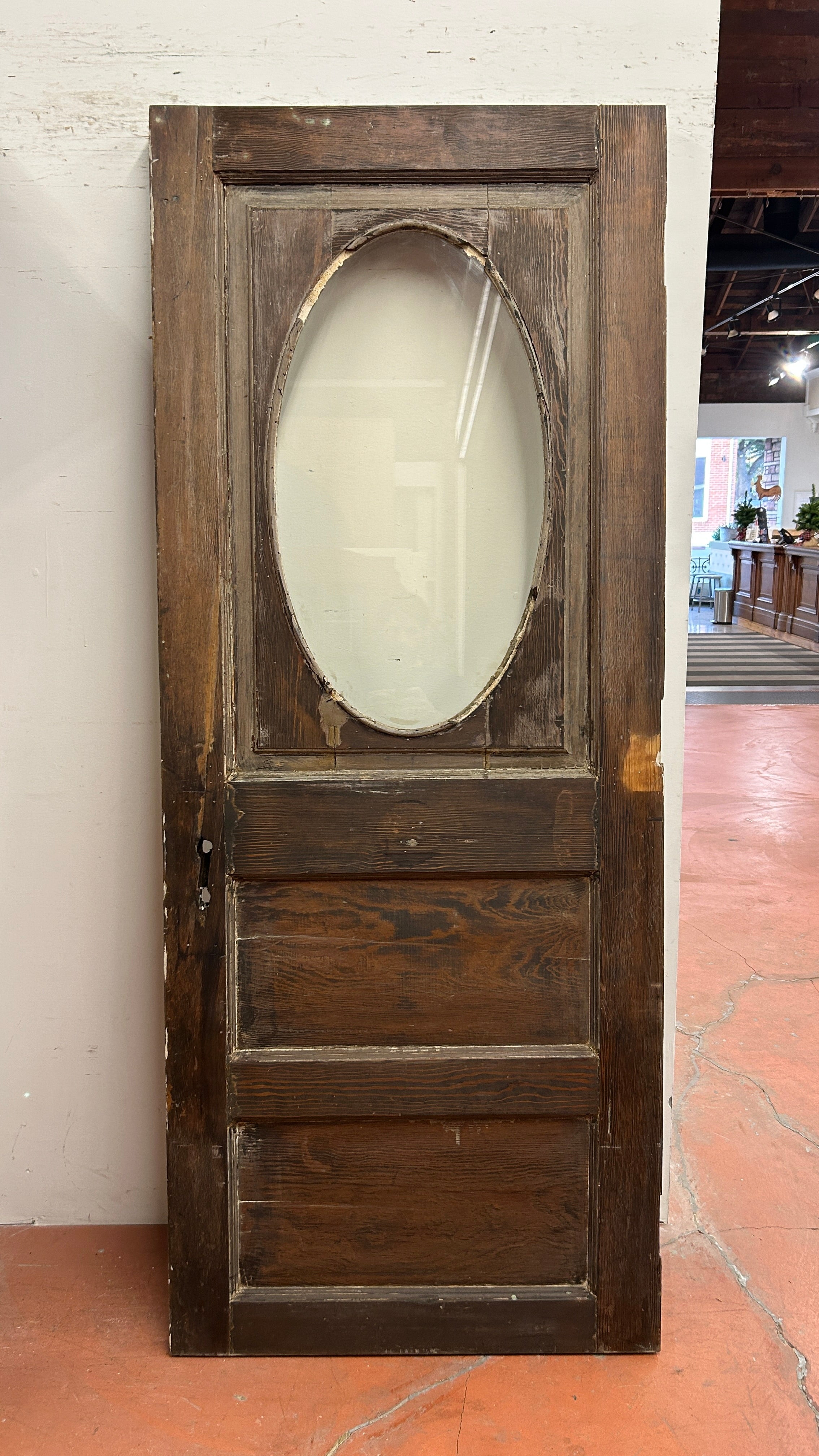 1-Light/ 2-Panel Back Door w/ Raised Detail (BD-270)
