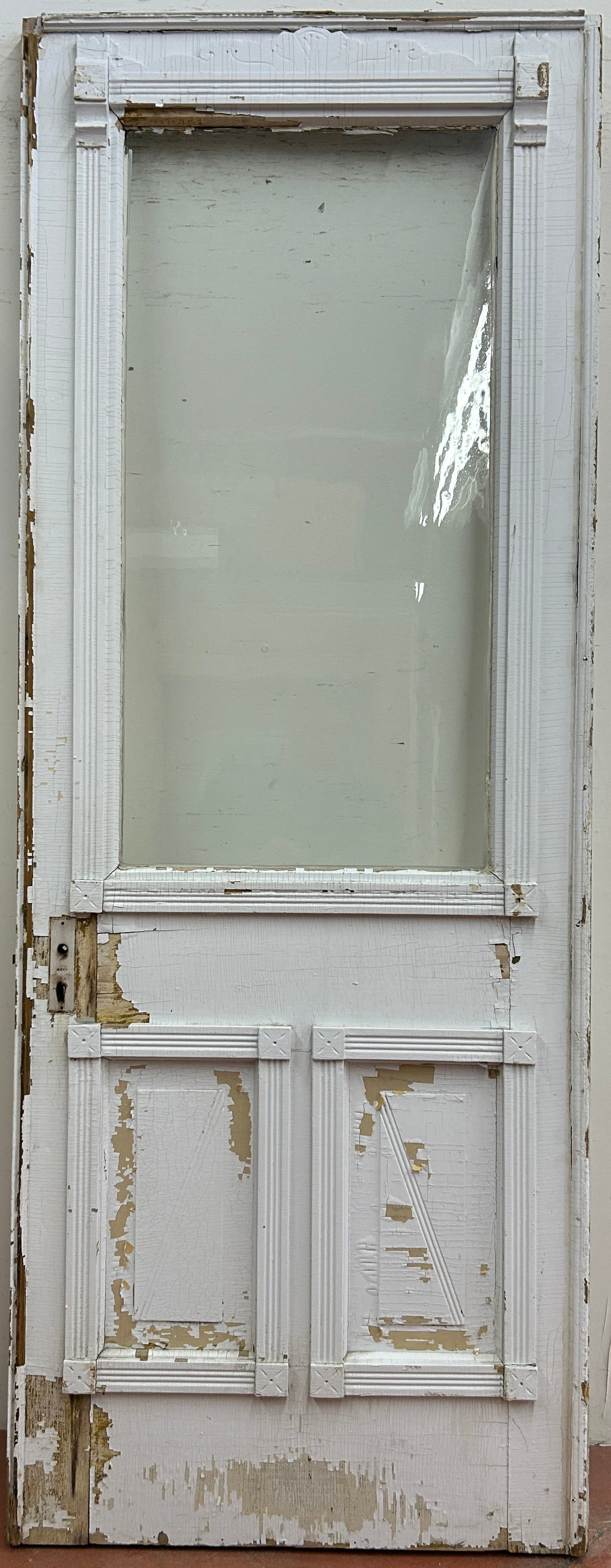 1-Light/ 2-Panel Back Door w/ Raised Trim (BD-399)