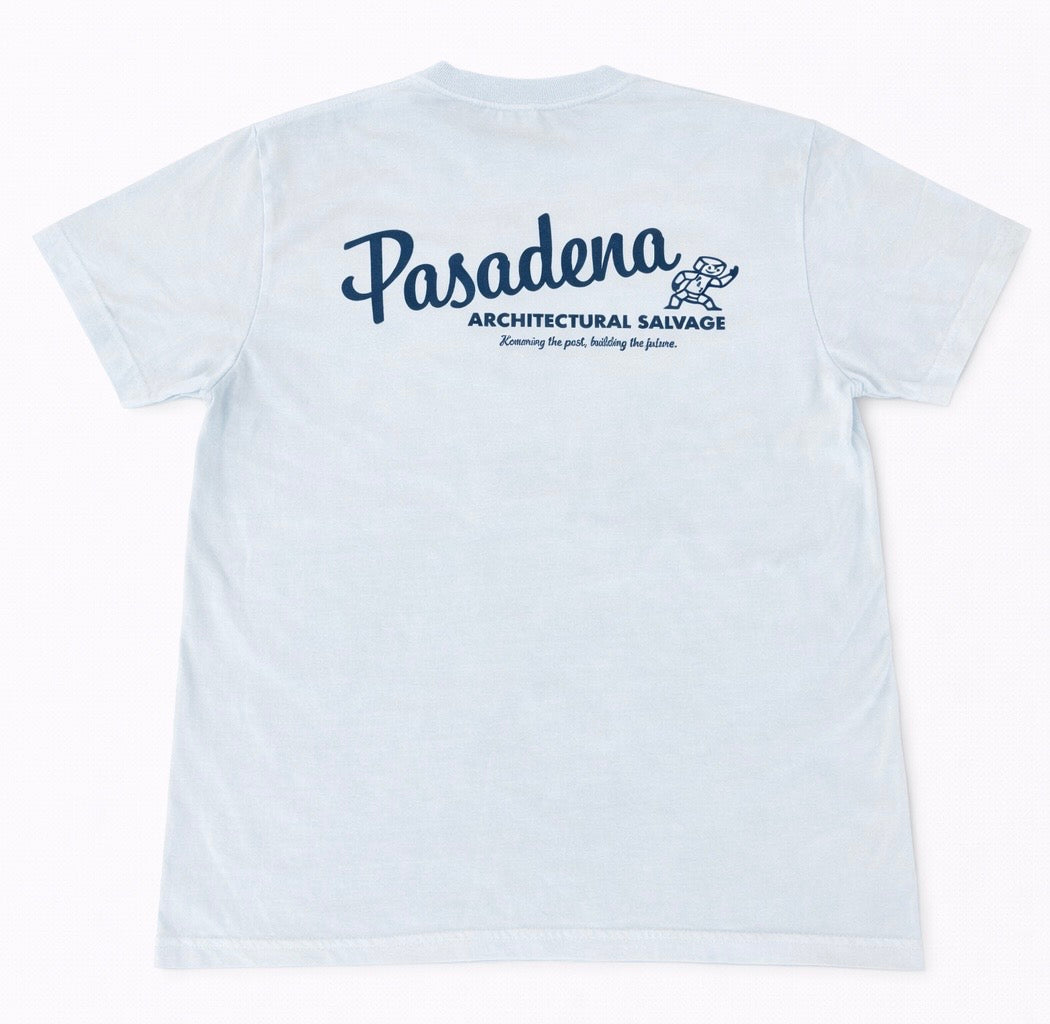 PAS - Light Blue Bolty Pocket Tee