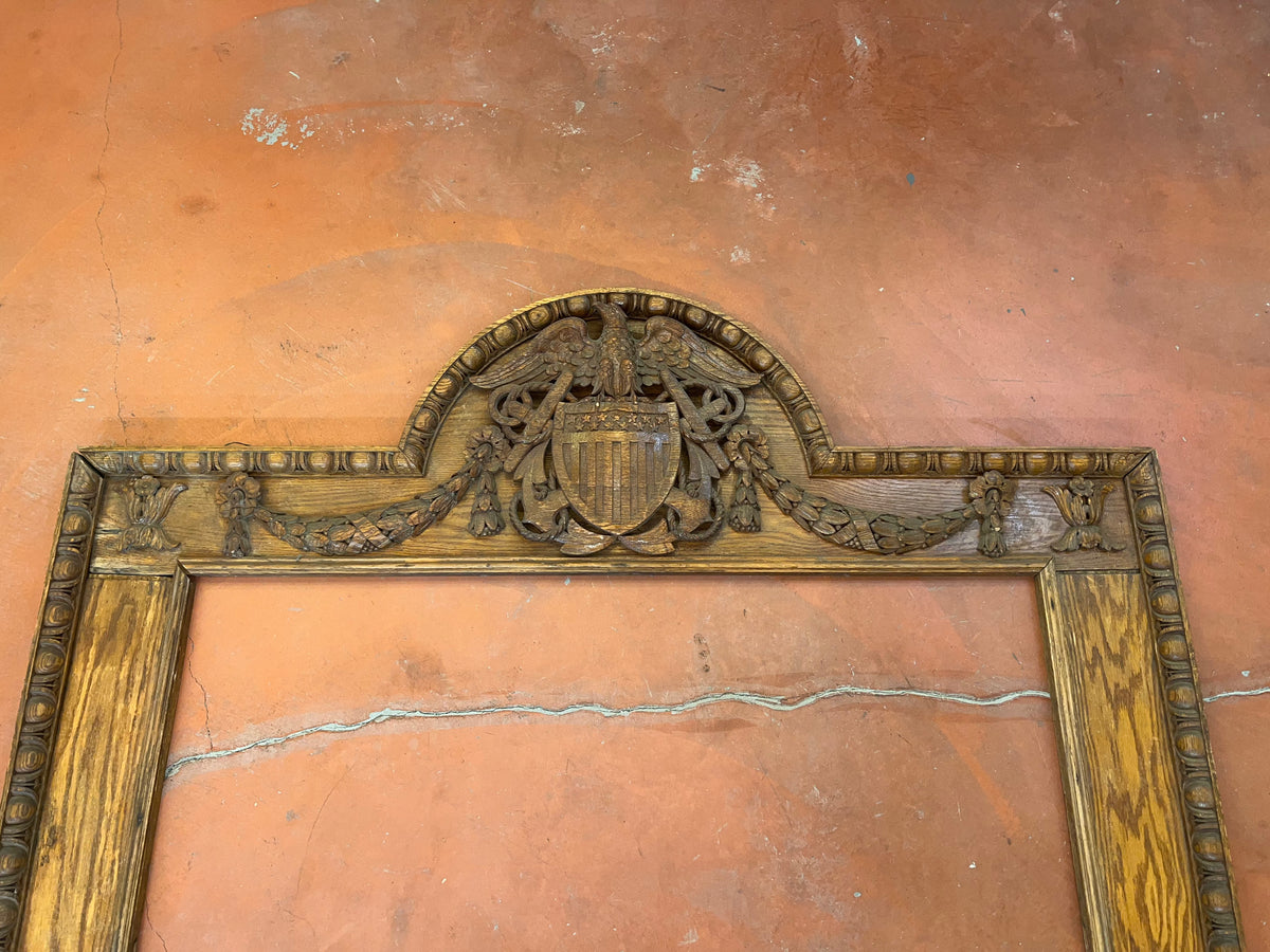 Navy Crest Door Surround (APR1926) Pasadena Architectural Salvage