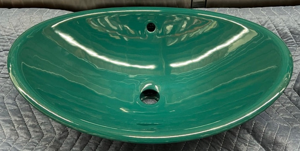 Kohler 'Iron Plains' Vessel Sink, Teal (SK-130.A)