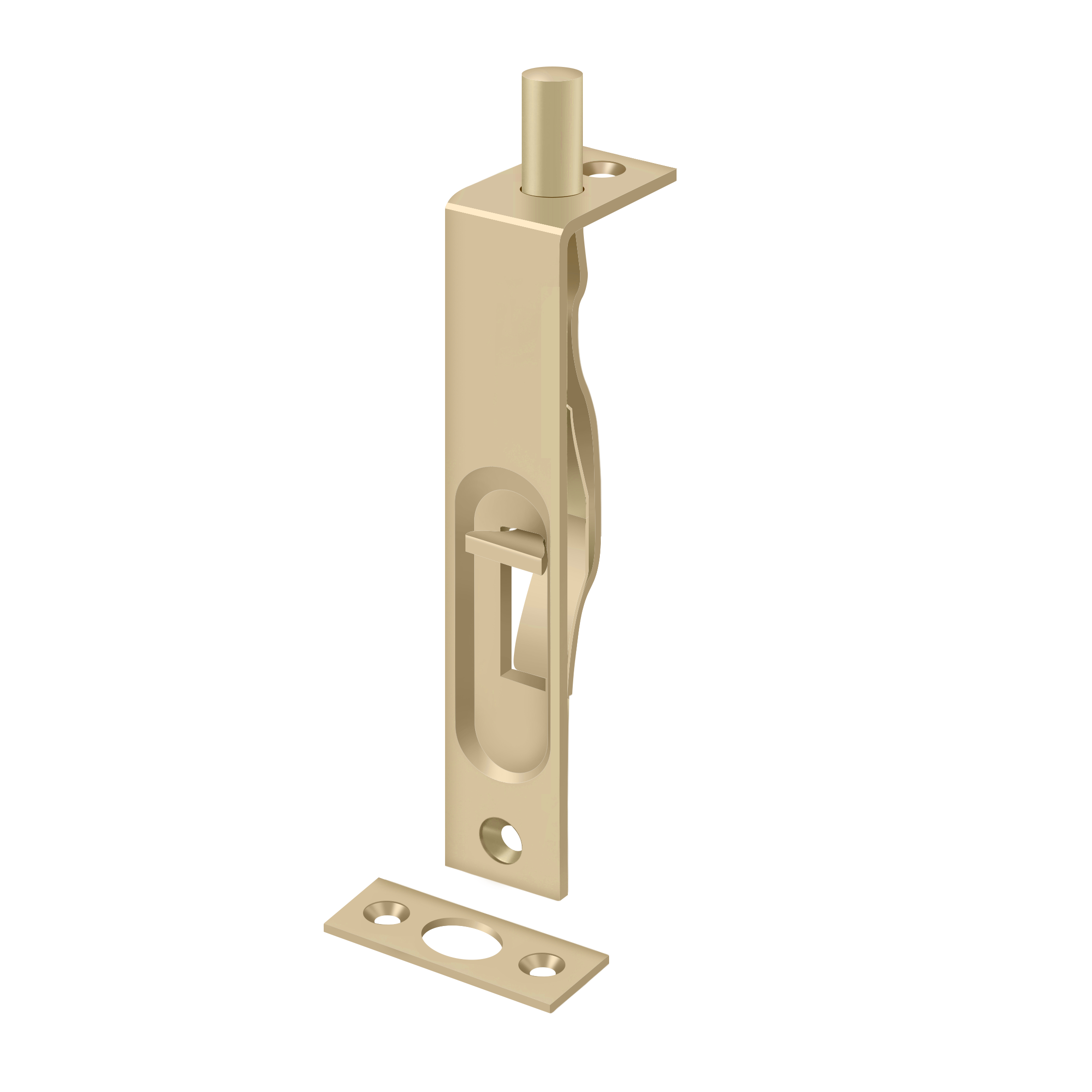 Deltana 4" Flush Bolt - 4FBS