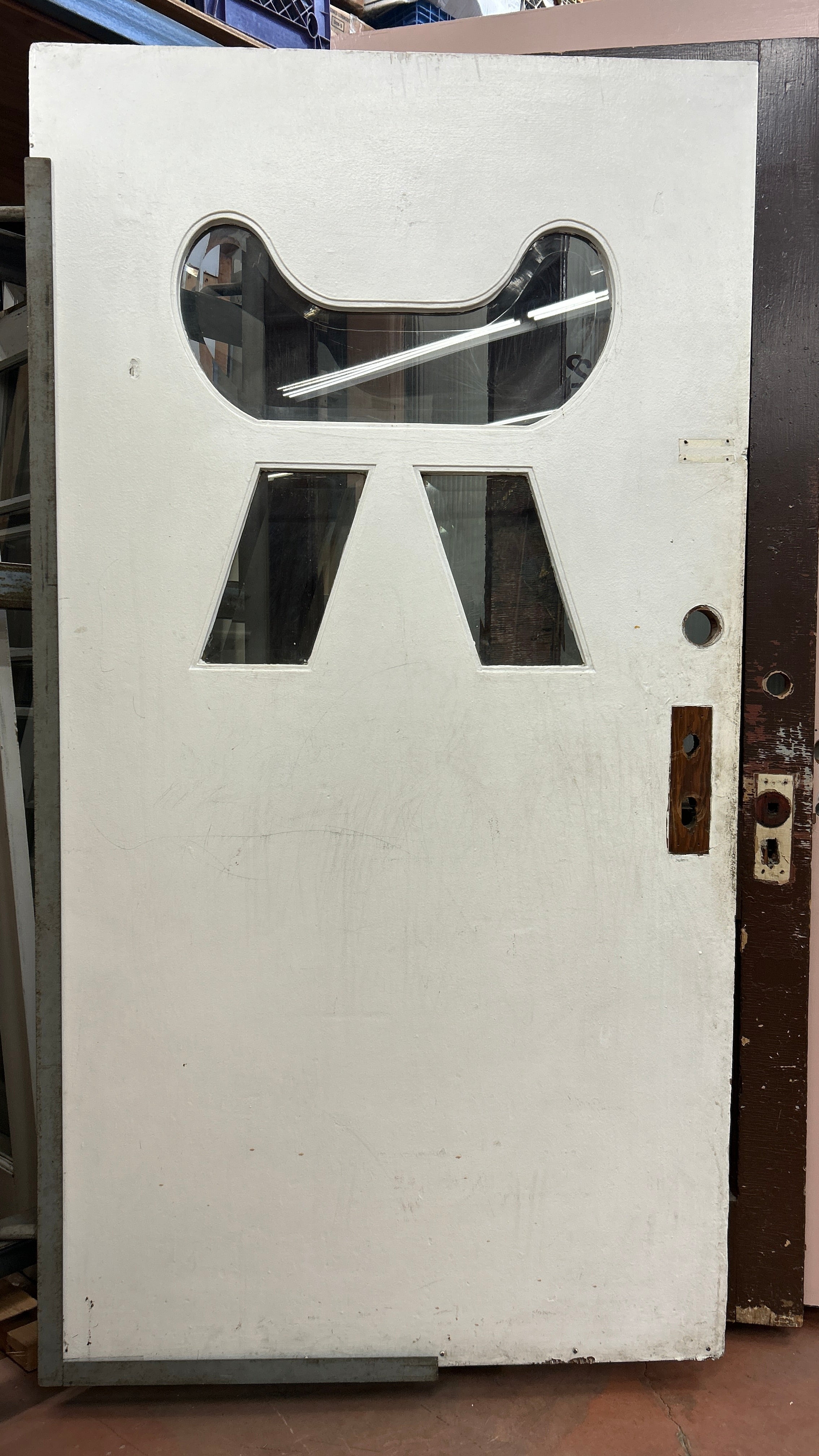 3-Light Oak Entry Door (ED-292)