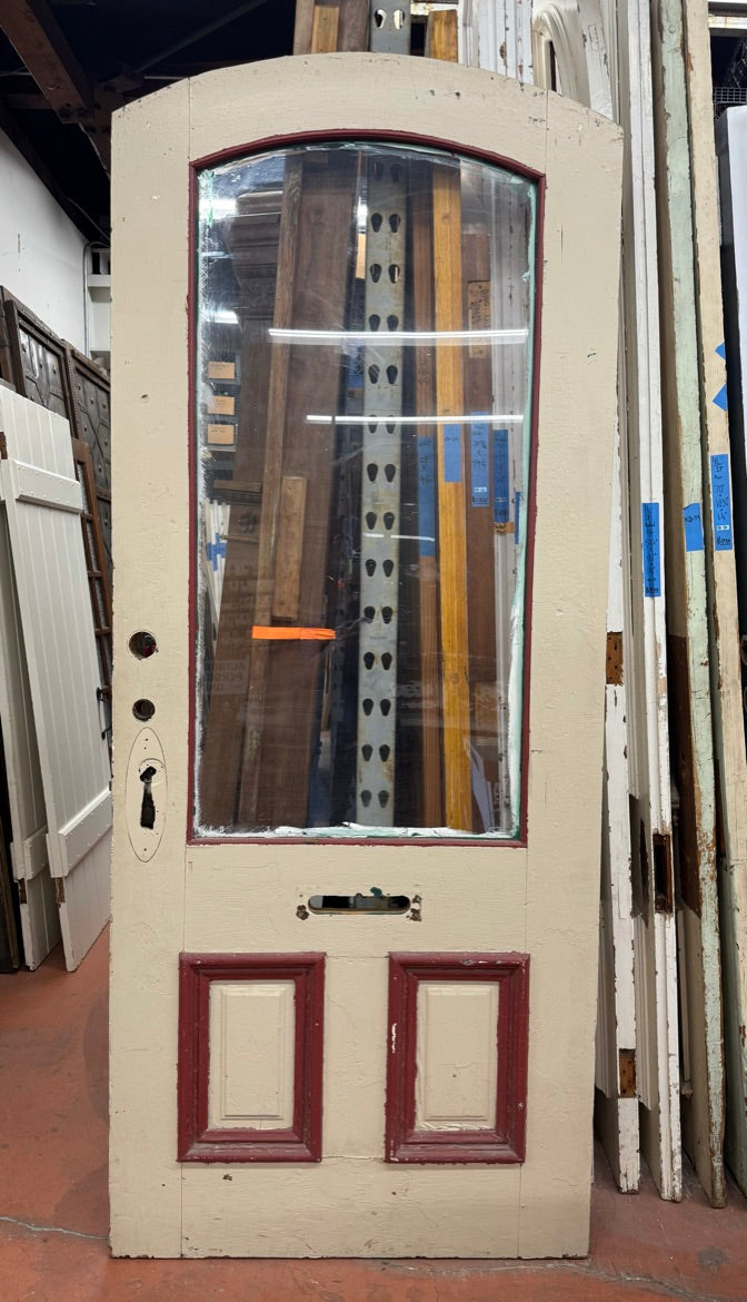 (ED-264) Arched Top Door with Plexi-Glass Panel