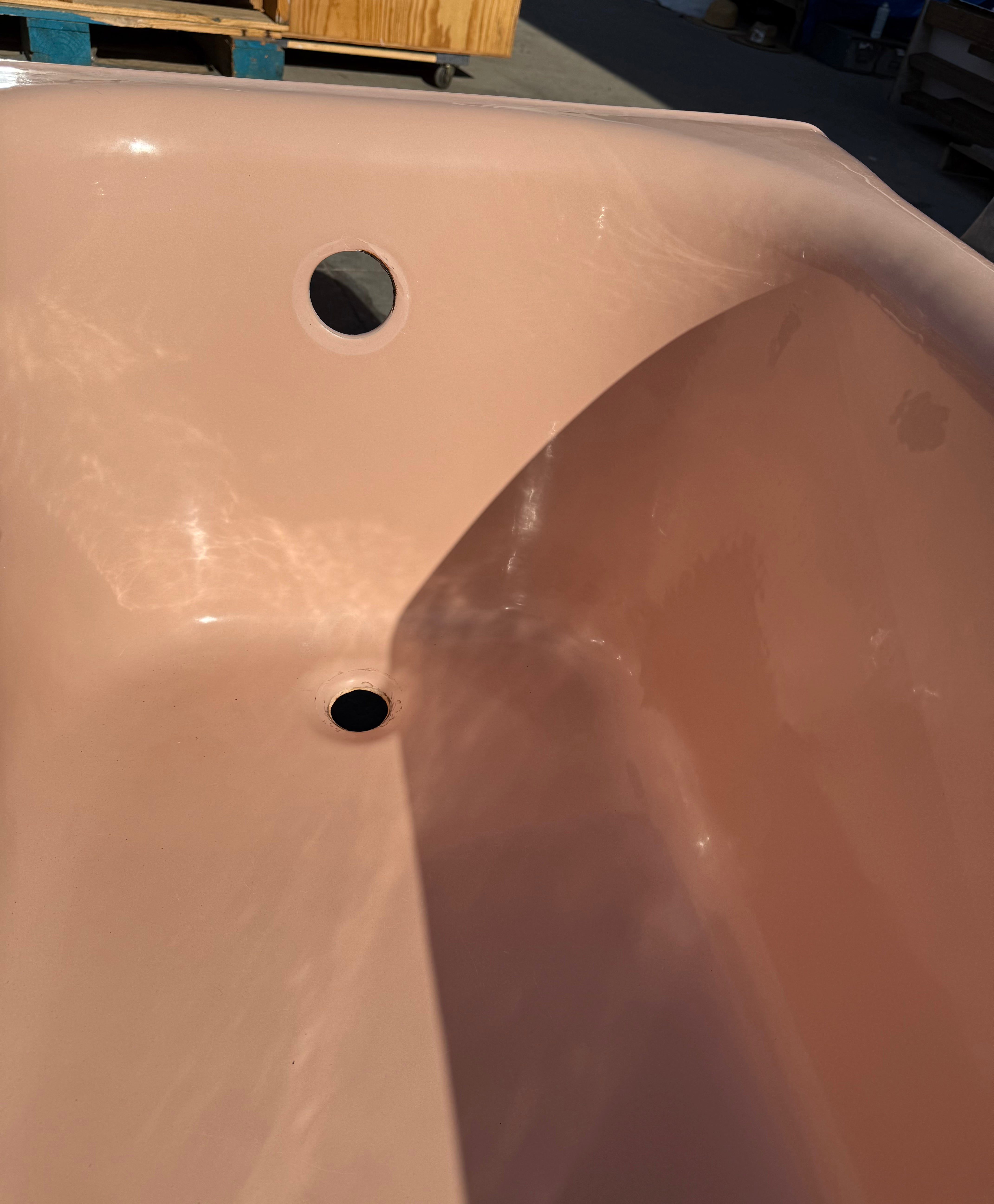 (TB-189) Persian Brown Corner Tub