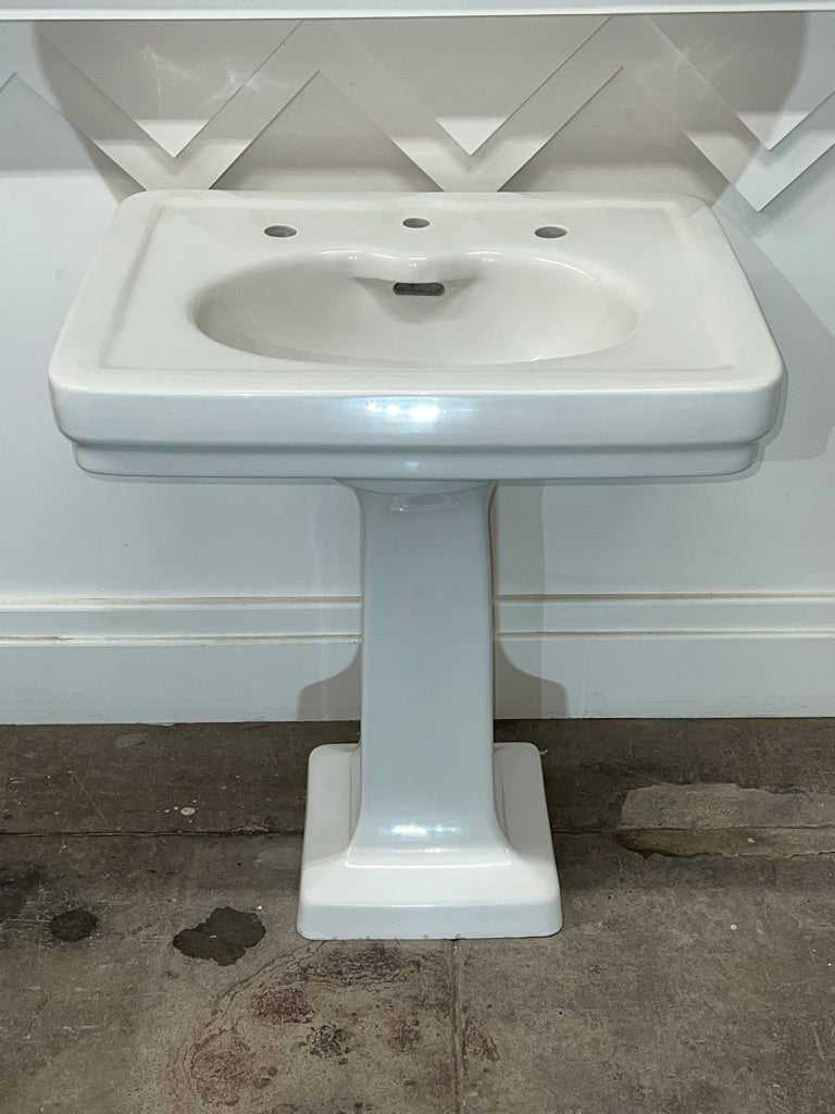 Std. Blackford Ped. Sink, White (SK-135)