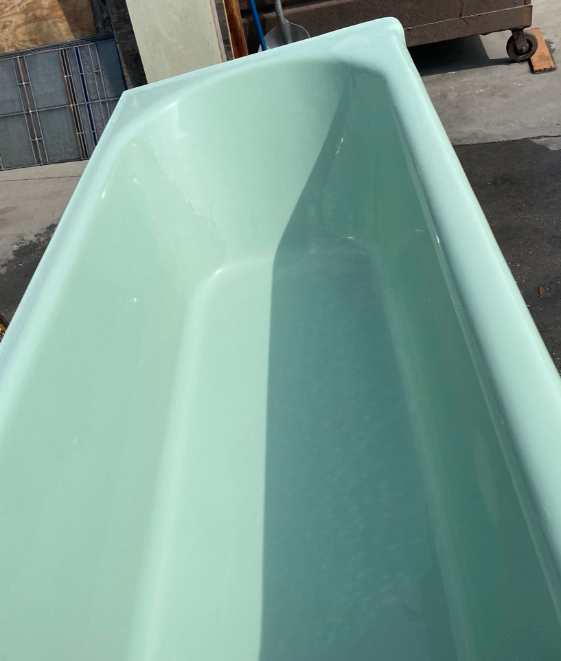 (TB-188) Crane Pale Jade Bath