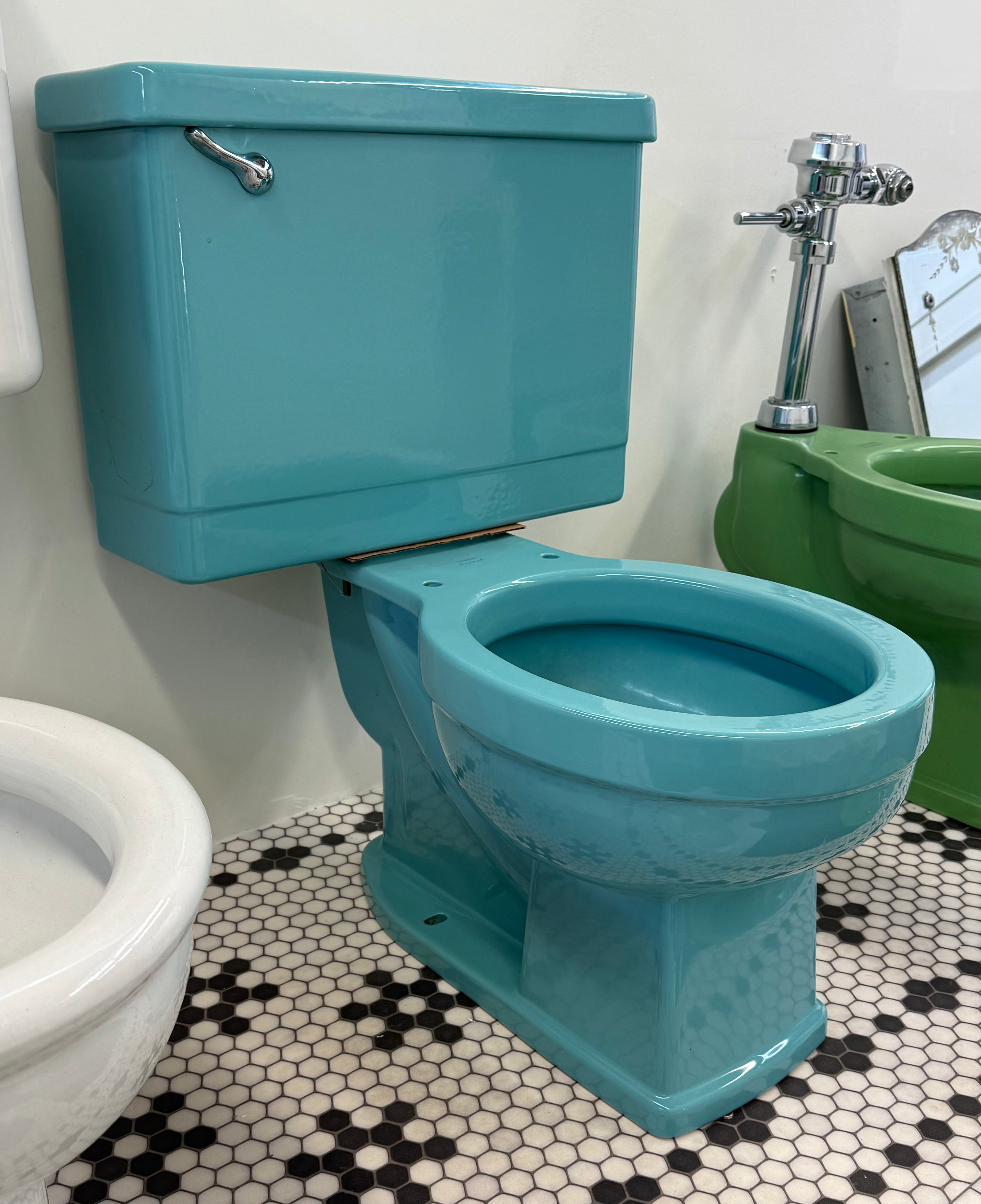 (TS-117) Crane Blue 50's Set