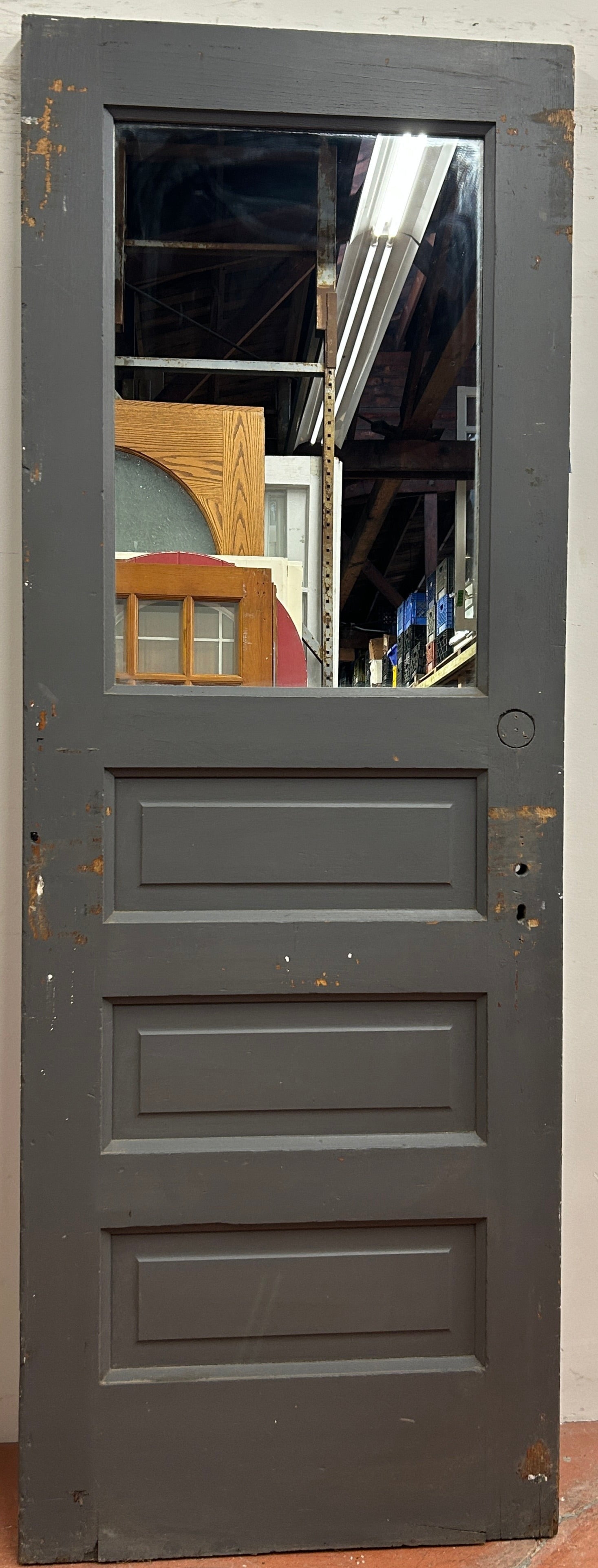 1-Light/ 3-Panel Mirrored Back Door (BD-271)
