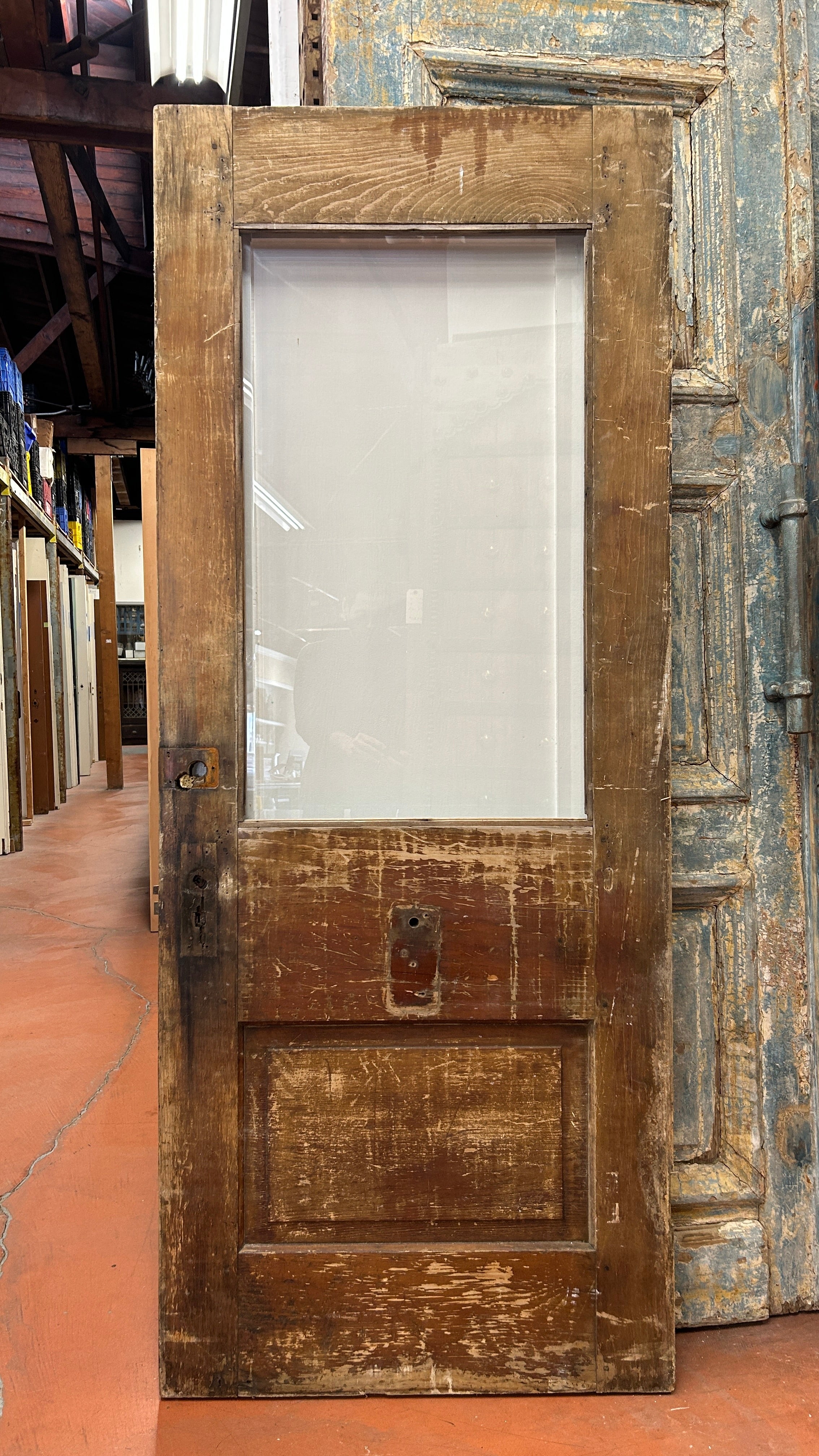 1-Light/ 1-Panel Door w/ Raised Detailing (ED-295)
