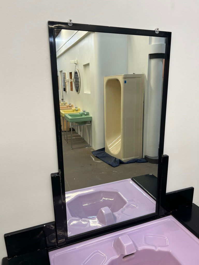 Am. Std. 'Orchid de Vicennes' Sink w/ Mirrored Cabinet (SK-134)