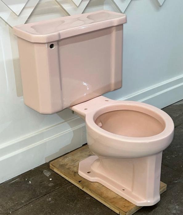 NEW! Pink newest Kohler Toilet Seat