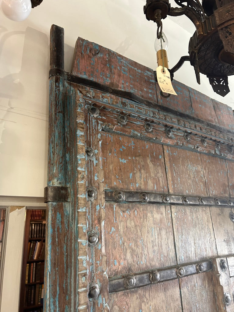Lg. 'Wicket Gate' Door Pair w/ Metalwork (XD-35473)