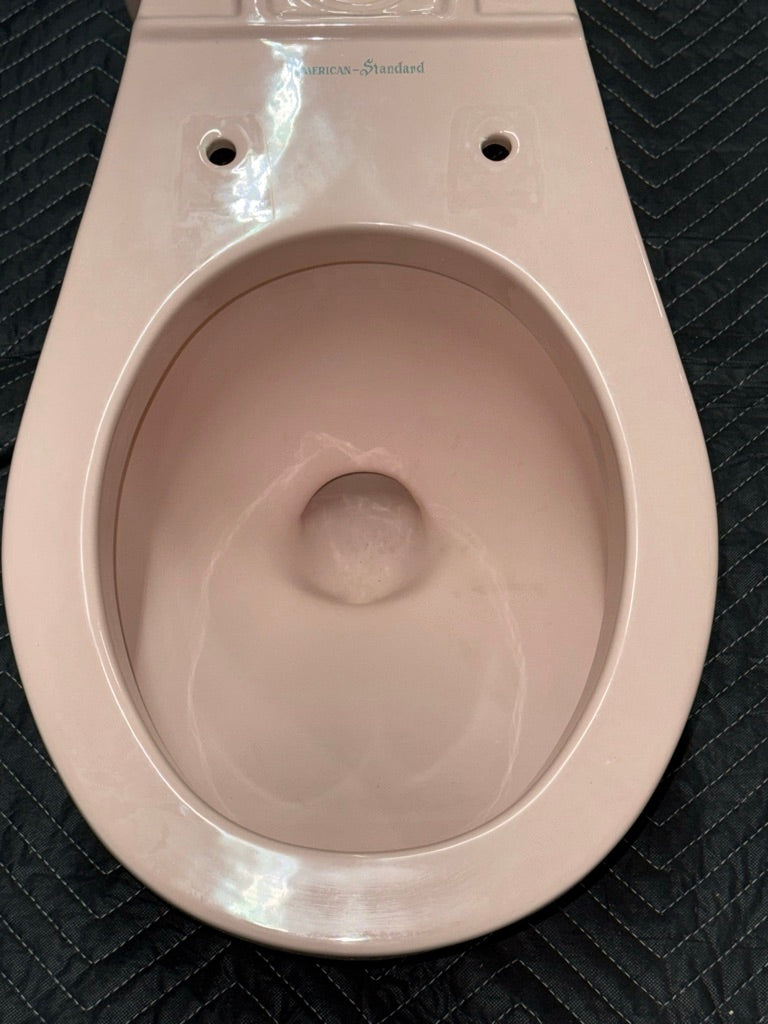 (WC-123) "Standard" Pink Wall Toilet