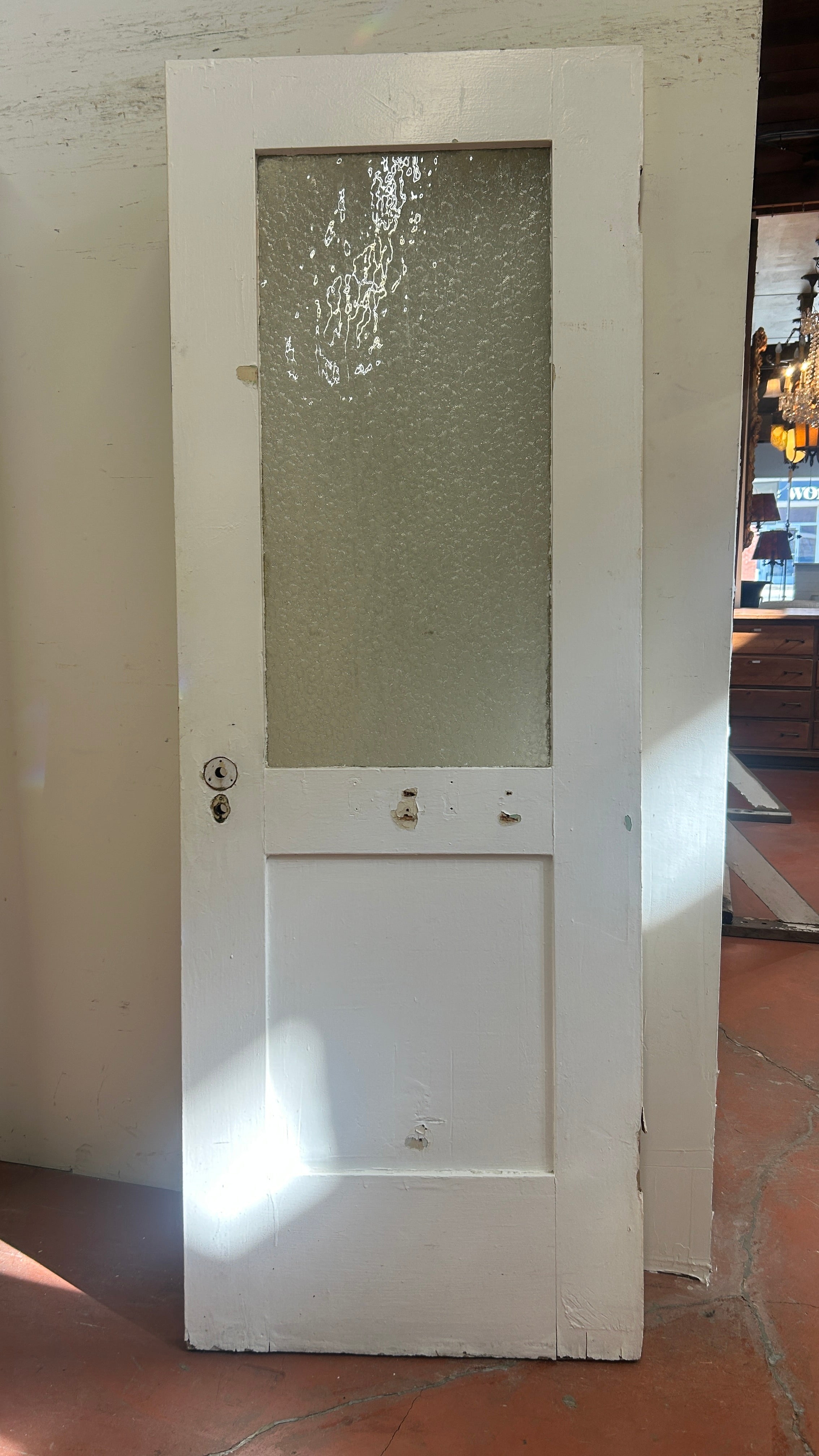 1-Light/ 1-Panel Back Door w/ Pinwheel Glass (BD-378)