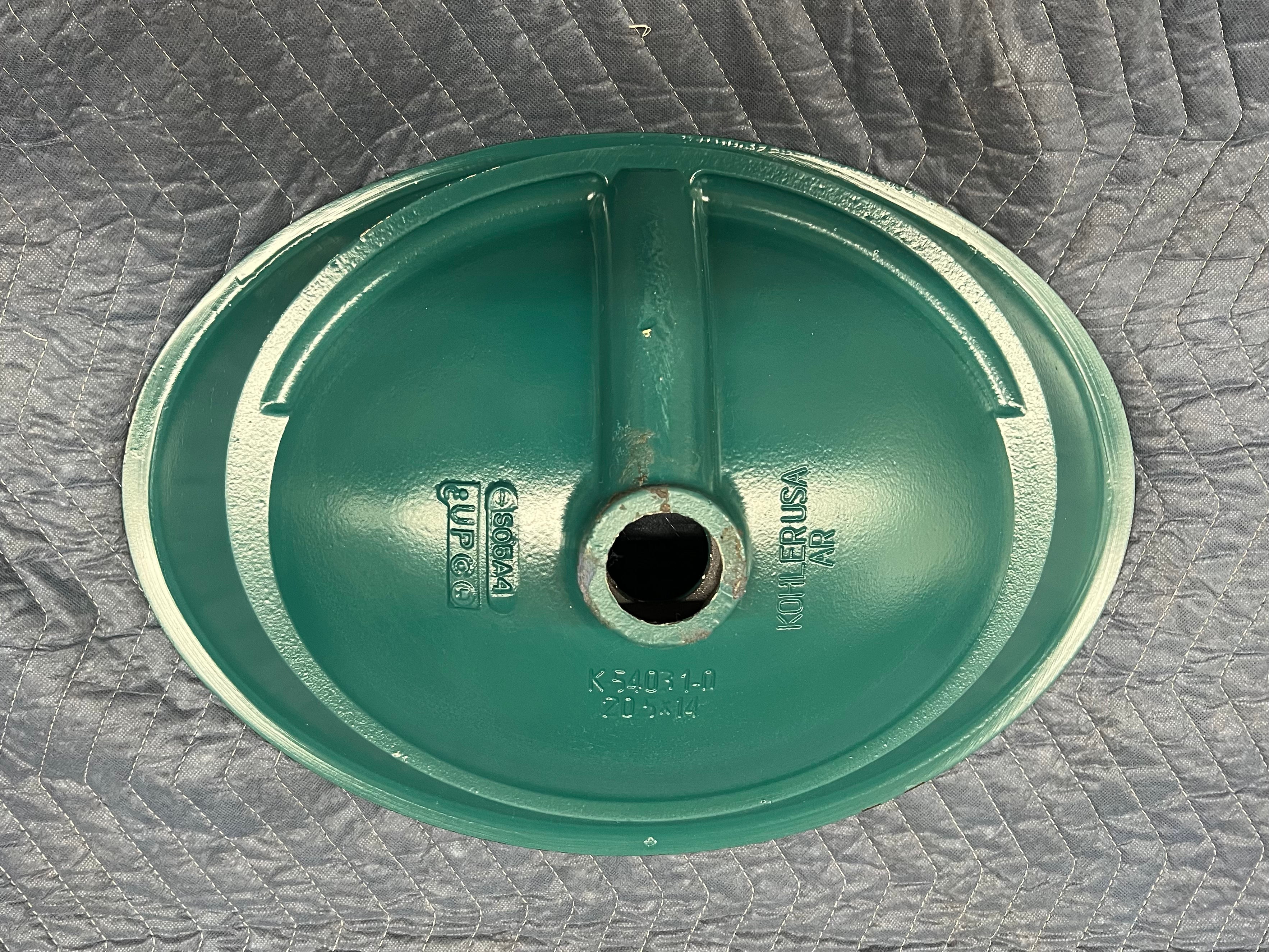 Kohler 'Iron Plains' Vessel Sink, Fresh Green (SK-130.B)