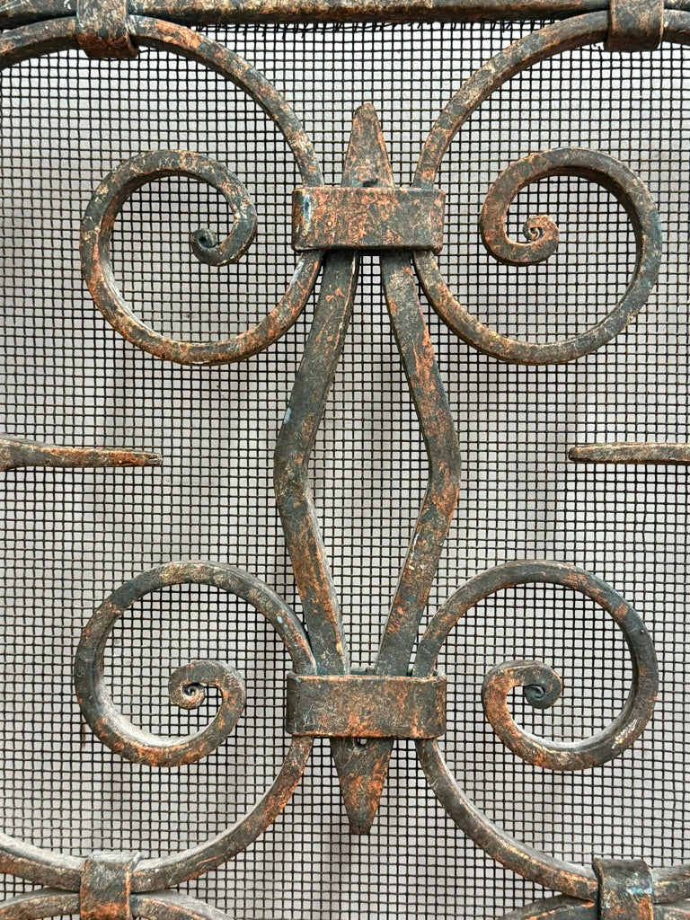 Iron Fireplace Screen (OE-61)