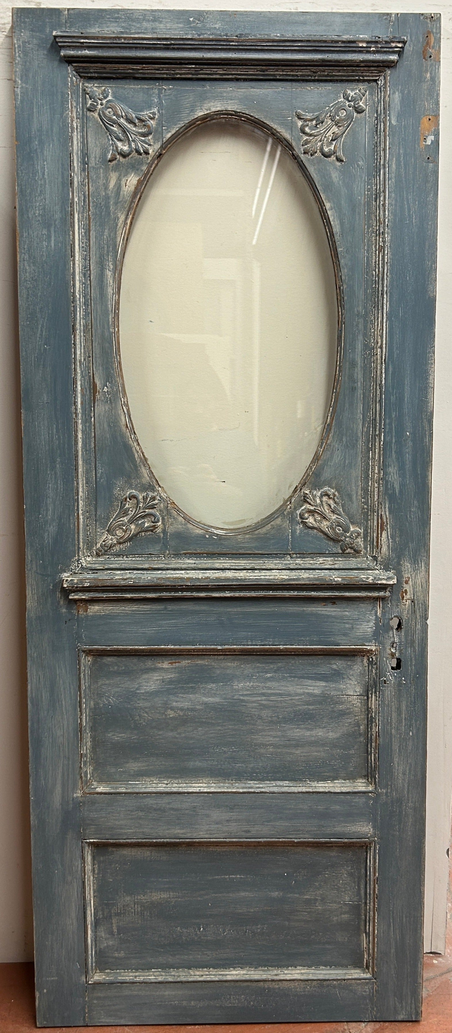 1-Light/ 2-Panel Back Door w/ Raised Detail (BD-270)