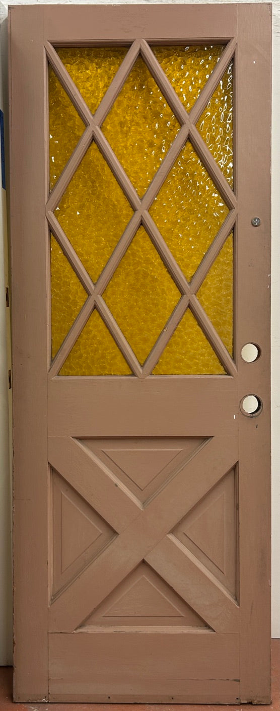 Diamond-Glass/ X-Panel Back Door (BD-366)