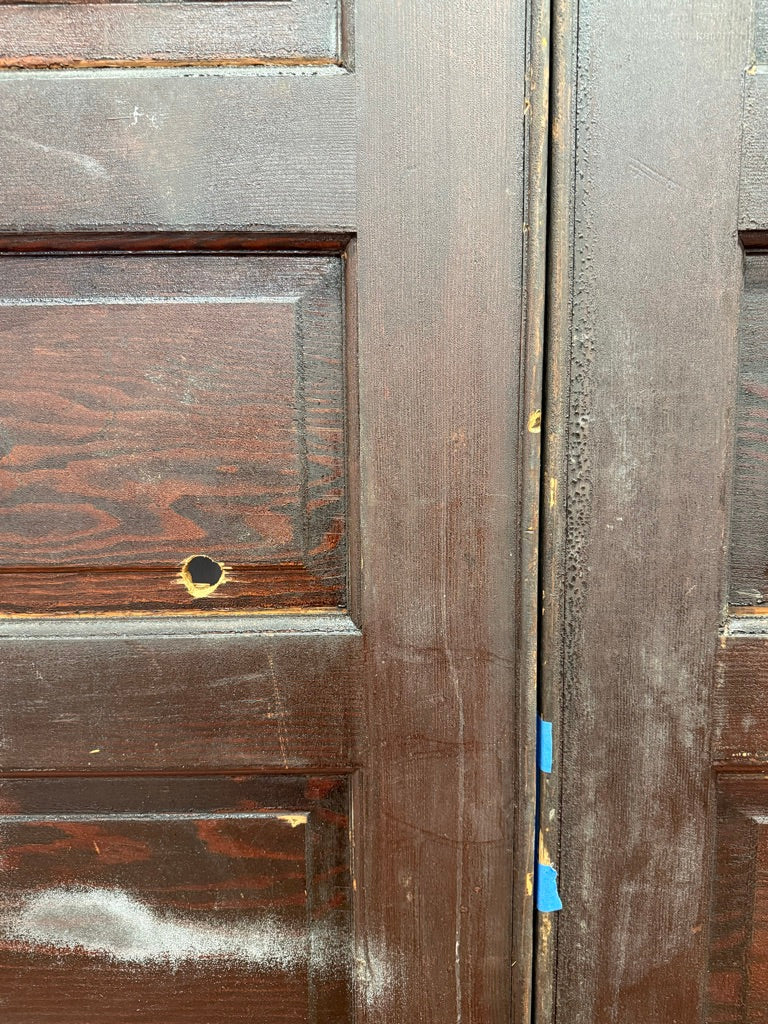 (PD-48) 5 Raised Panel Pocket Door Set