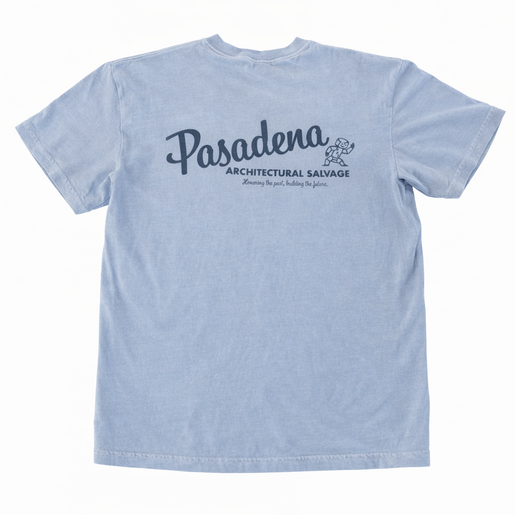 PAS - Denim Blue Bolty Pocket Tee