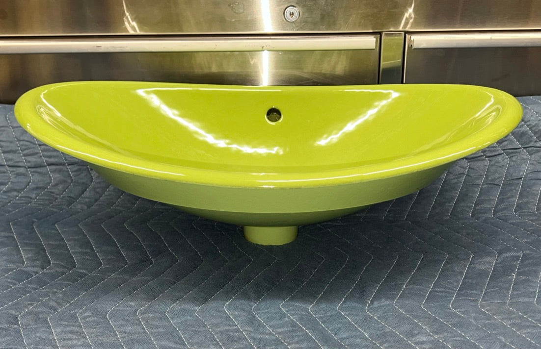 Kohler 'Iron Plains' Vessel Sink, Fresh Green (SK-130.B)