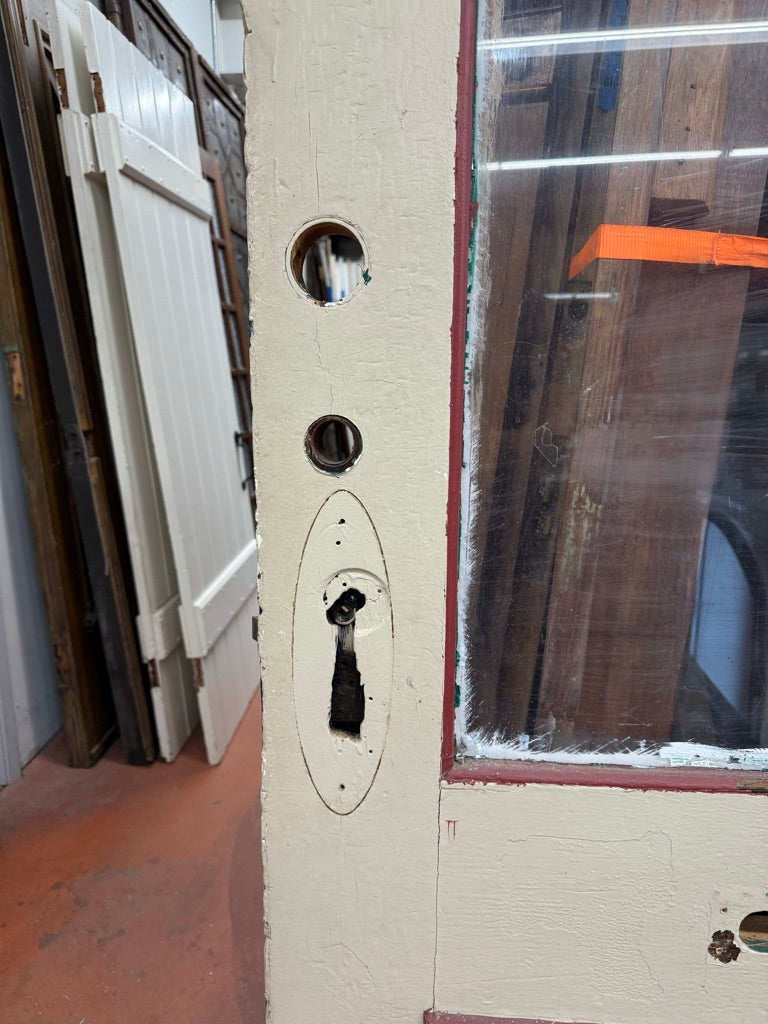 (ED-264) Arched Top Door with Plexi-Glass Panel