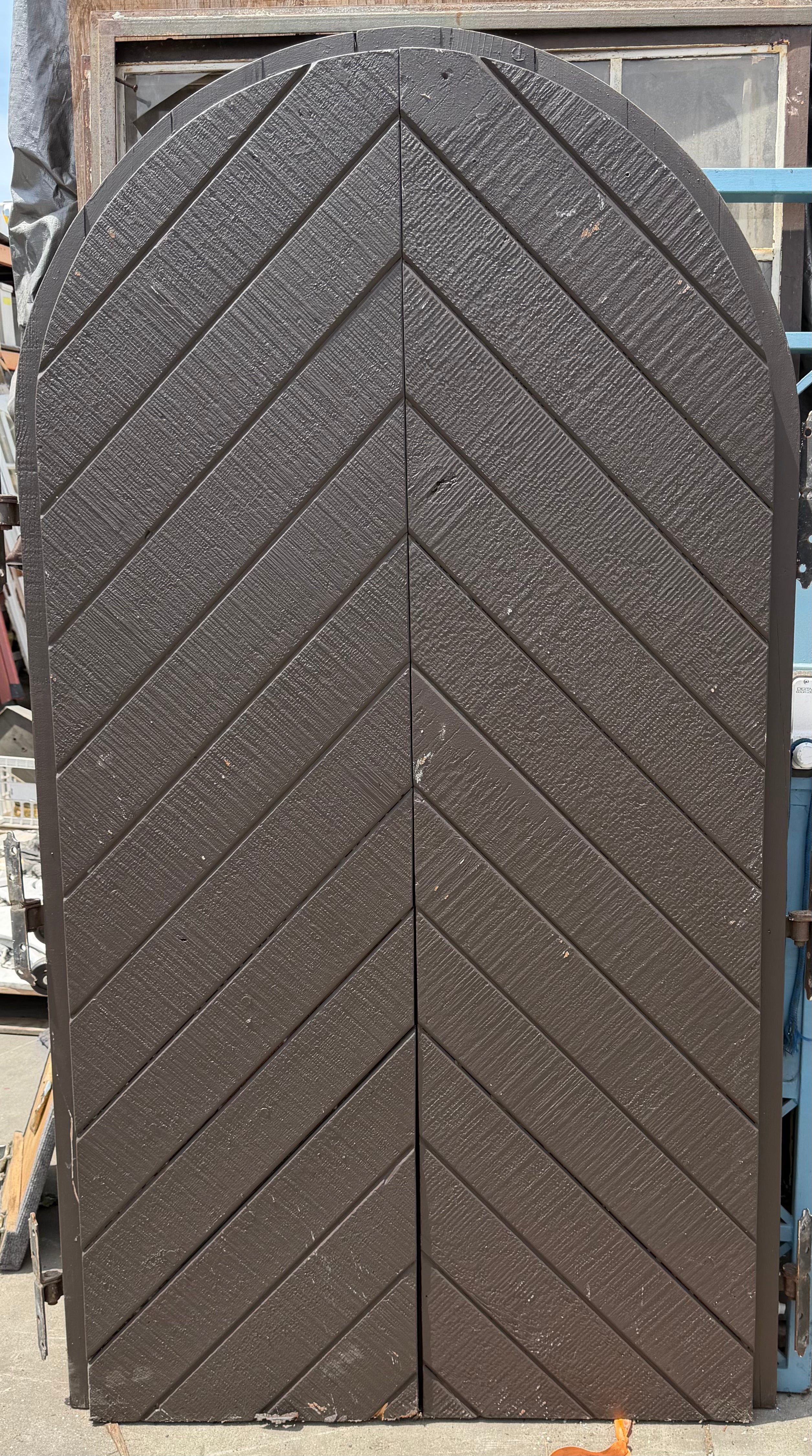 Arched Wooden Gate (XD-139)