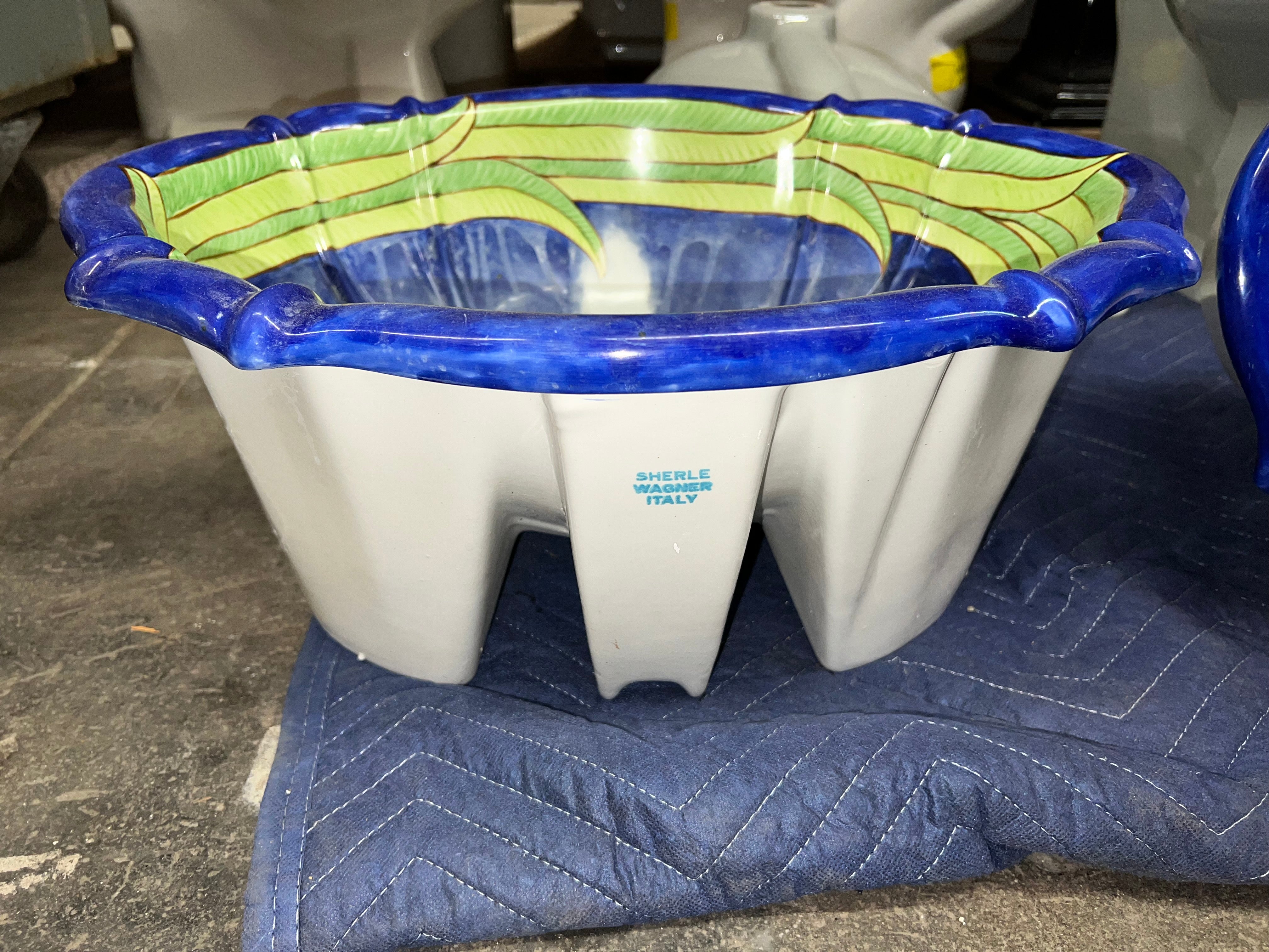 Sherle Wagner Drop-In Sink, Lotus