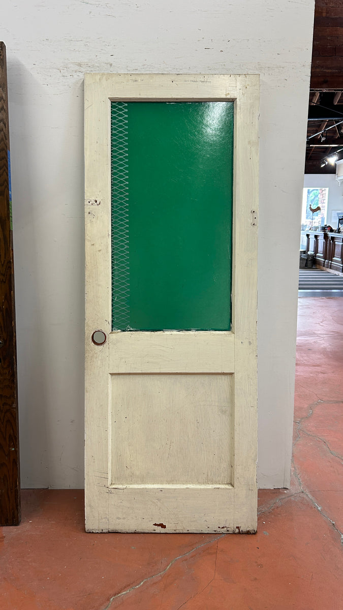 1Light/ 1Panel Back Door (BD210) Pasadena Architectural Salvage