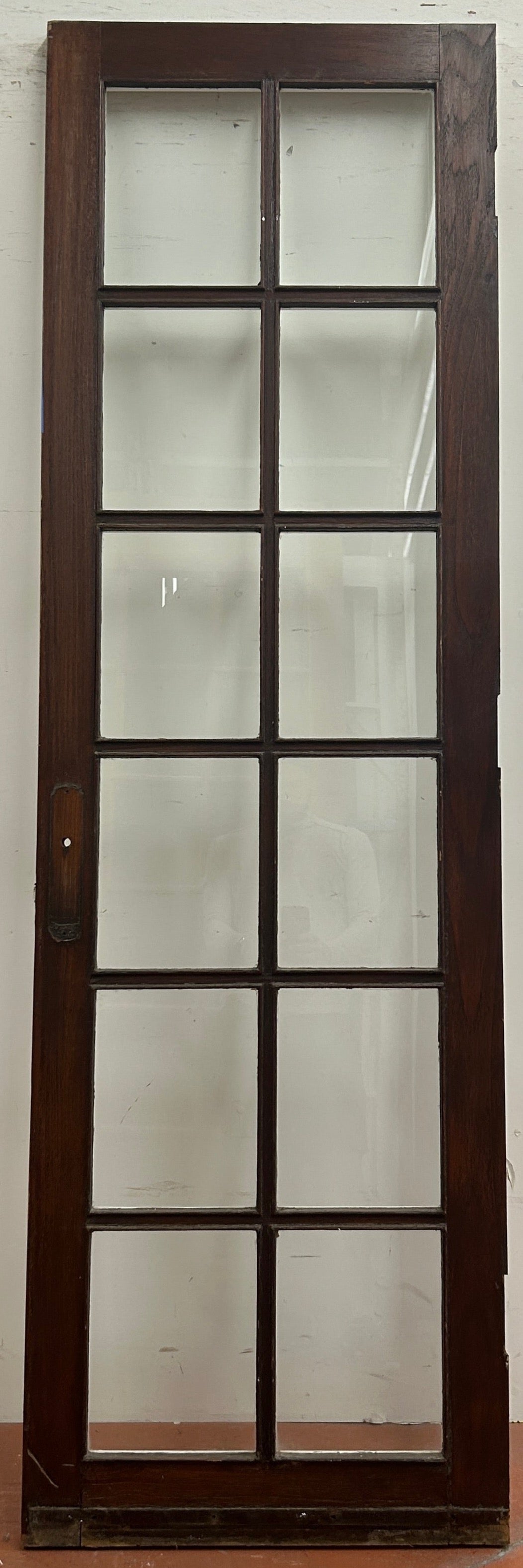 12-Light Mahogany French Door Single (FDS-153)