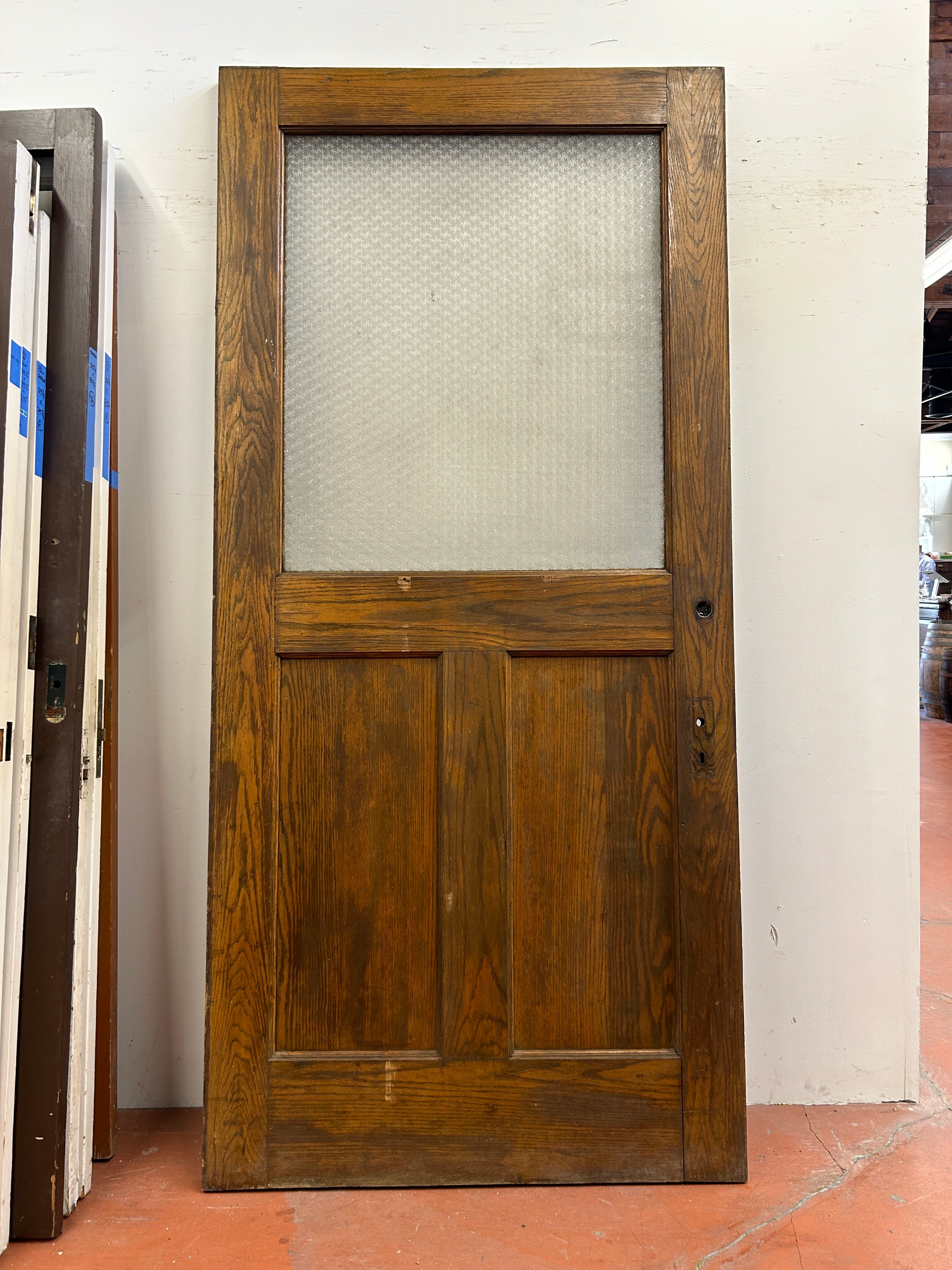 1-Light/ 2-Panel Back Door w/ Pinwheel Glass (BD-232)