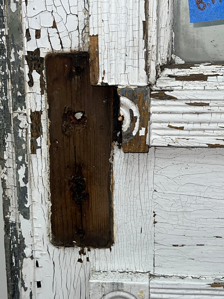 1Light/ 2Panel Entry Door (ED210) Pasadena Architectural Salvage