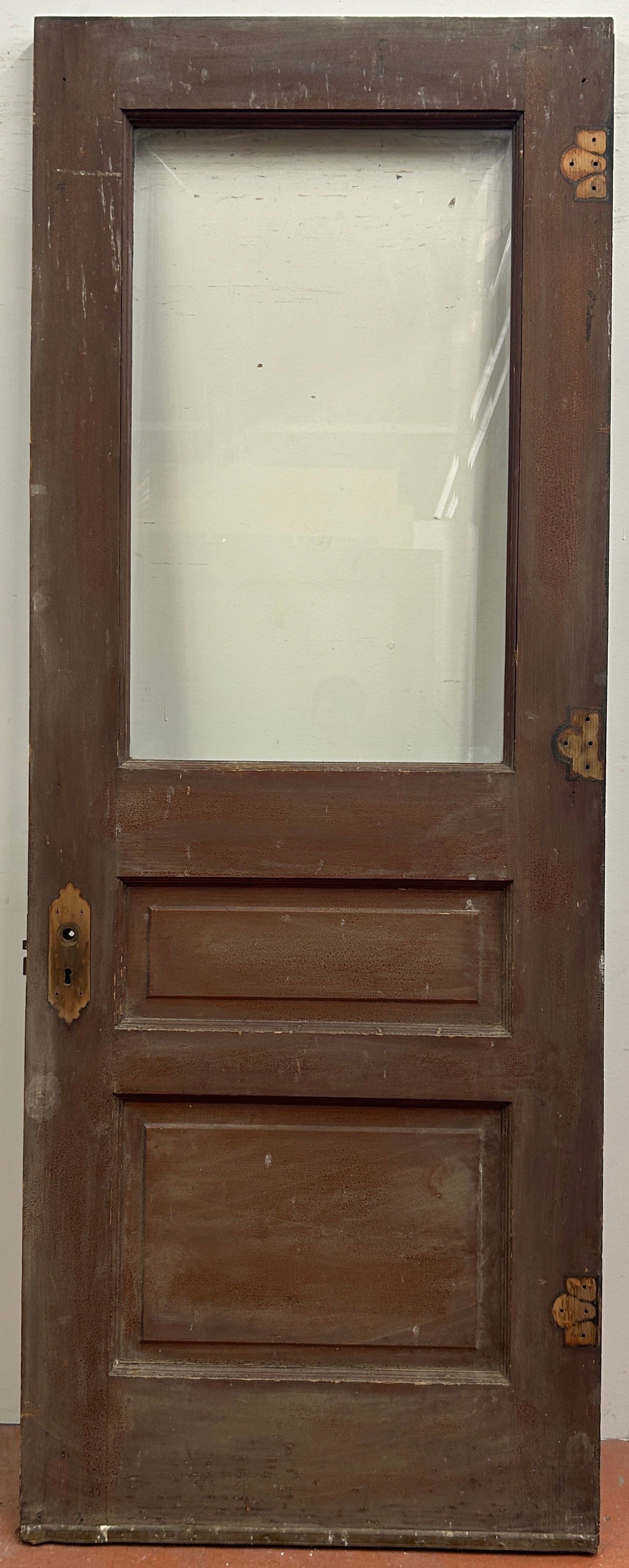 1-Light/ 2-Panel Back Door w/ Beveled Glass (BD-238)