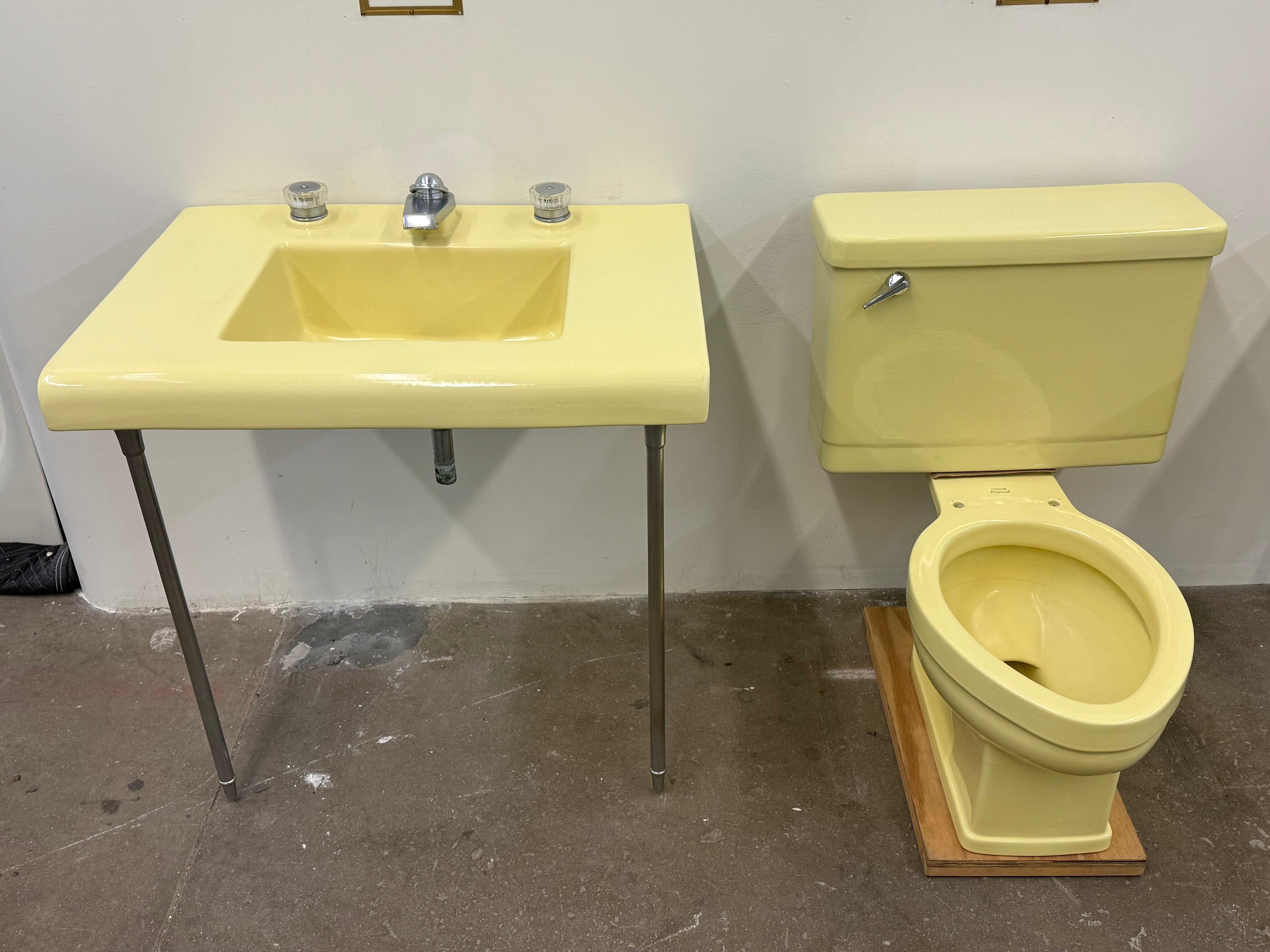 (TS-118) Citrus Yellow Crane Set