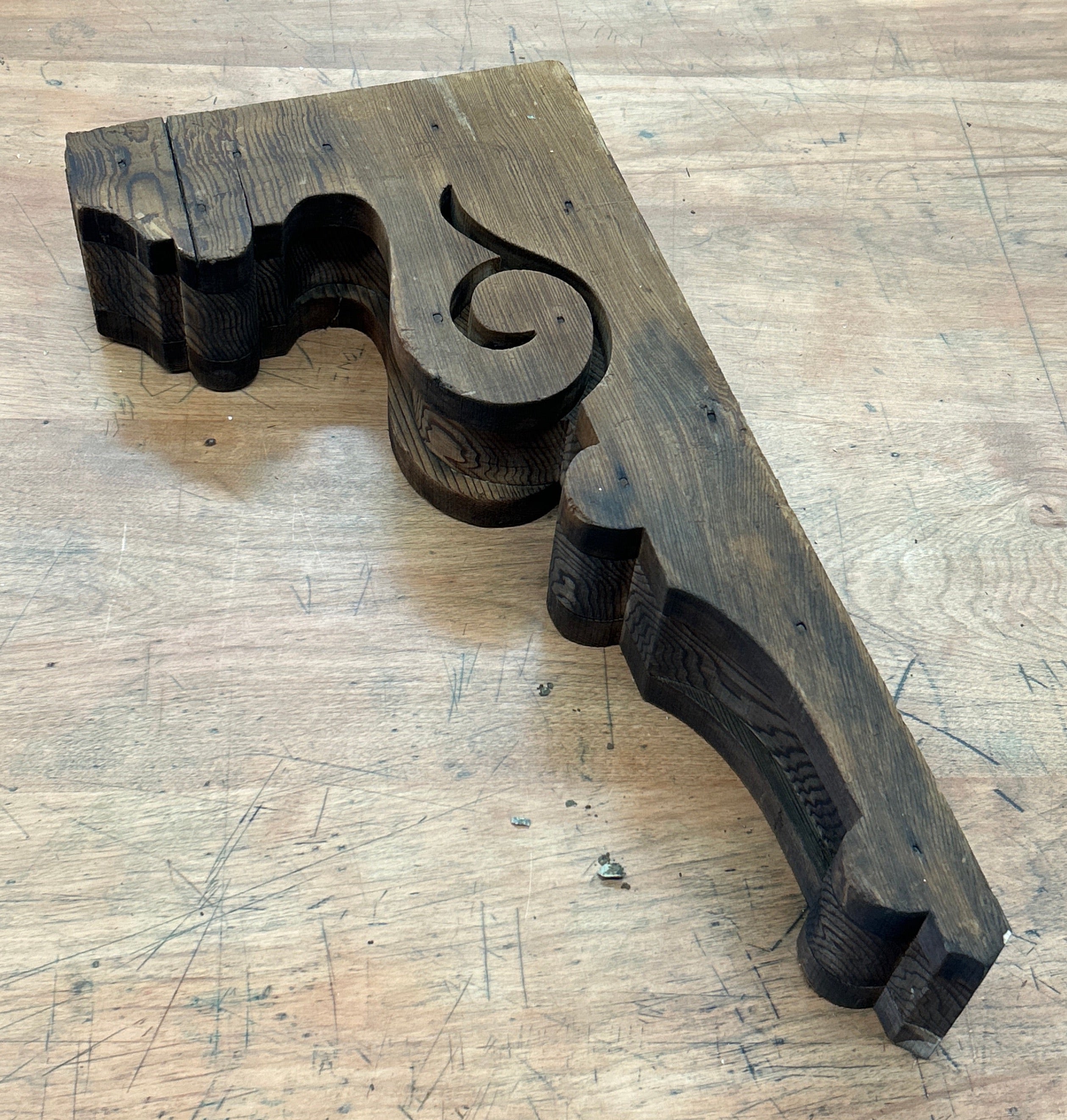 Tall Wooden Corbel (CB-28)