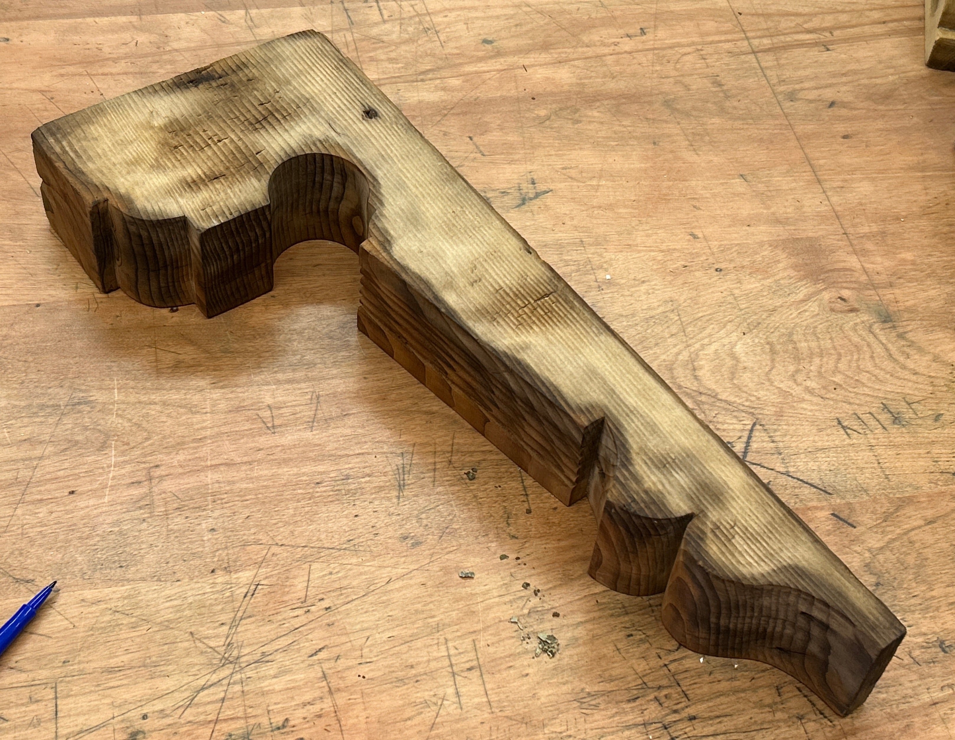 Tall Wooden Corbel (CB-29)